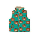 ★30%OFF★2024AW★tinycottons タイニーコットンズ BEARS PADDED VEST emerald AW24-299