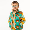 ★30%OFF★2024AW★tinycottons タイニーコットンズ BEARS PADDED VEST emerald AW24-299