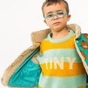 ★30%OFF★2024AW★tinycottons タイニーコットンズ BEARS PADDED VEST emerald AW24-299