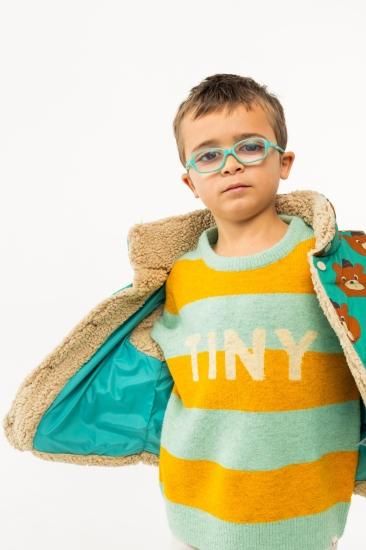 ★30%OFF★2024AW★tinycottons タイニーコットンズ BEARS PADDED VEST emerald AW24-299