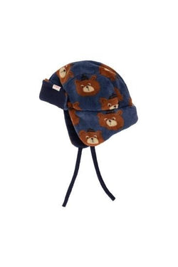 ★30%OFF★2024AW★tinycottons タイニーコットンズ BEARS EARFLAP BEANIE light navy AW24-308