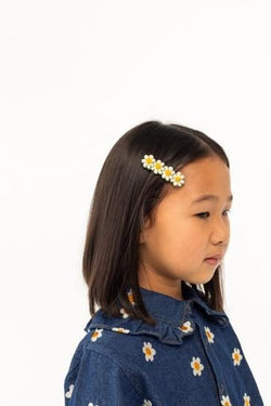 ★30%OFF★2024AW★tinycottons タイニーコットンズ DAISIES BIG CLIP vanilla AW24-405