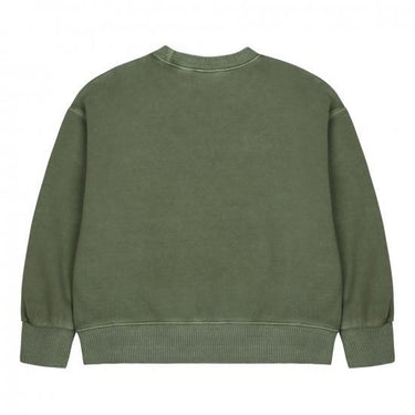 ★2024AW★JELLYMALLOW LOVE pigment Sweatshirt KHAKI JM2420114