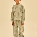 ★30%OFF★2024AW★JELLYMALLOW Snowman Pigment Sweatshirt GREY JM2420124