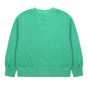 ★2024AW★JELLYMALLOW Flowers Pigment Sweatshirt_Green GREEN JM2420130