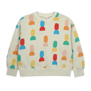 ★30%OFF★2024AW★JELLYMALLOW Shape Pigment Sweatshirt_Oat beige OAT BEIGE JM2420139