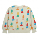 ★30%OFF★2024AW★JELLYMALLOW Shape Pigment Sweatshirt_Oat beige OAT BEIGE JM2420139