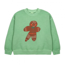 ★30%OFF★2024AW★JELLYMALLOW Cookie Pigment Sweatshirt LIGHT KHAKI JM2420149