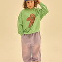 ★30%OFF★2024AW★JELLYMALLOW Cookie Pigment Sweatshirt LIGHT KHAKI JM2420149