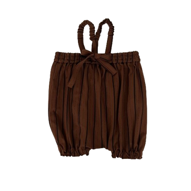 ★30%OFF★2024AW★Hello Lupo ハロールポ Dalston bloomers Stripy brown