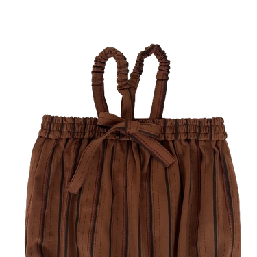 ★30%OFF★2024AW★Hello Lupo ハロールポ Dalston bloomers Stripy brown