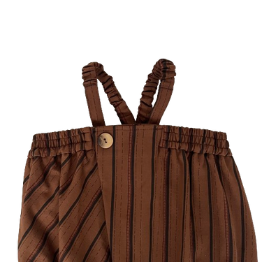 ★30%OFF★2024AW★Hello Lupo ハロールポ Dalston bloomers Stripy brown