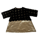 ★30%OFF★2024AW★Hello Lupo ハロールポ Diana dress Golden pois/Glitter