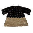 ★30%OFF★2024AW★Hello Lupo ハロールポ Diana dress Golden pois/Glitter