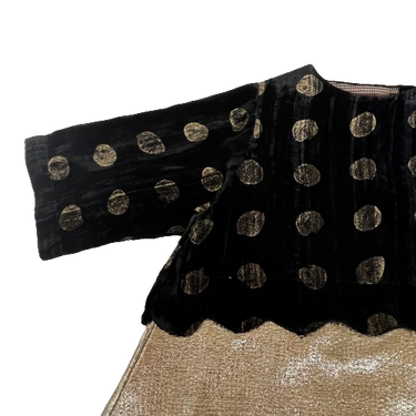 ★30%OFF★2024AW★Hello Lupo ハロールポ Diana dress Golden pois/Glitter