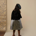 ★30%OFF★2024AW★Hello Lupo ハロールポ Diana dress Golden pois/Glitter