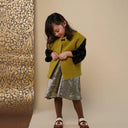 ★30%OFF★2024AW★Hello Lupo ハロールポ Diana dress Golden pois/Glitter