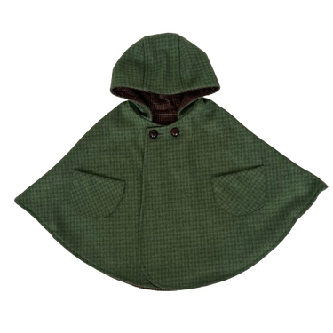 ★30%OFF★2024AW★Hello Lupo ハロールポ N Poncho Pine tree