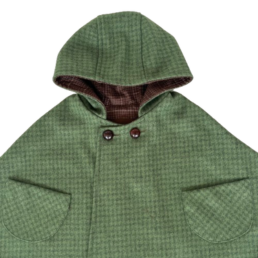 ★30%OFF★2024AW★Hello Lupo ハロールポ N Poncho Pine tree
