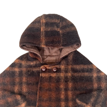 ★30%OFF★2024AW★Hello Lupo ハロールポ N Poncho Chestnut