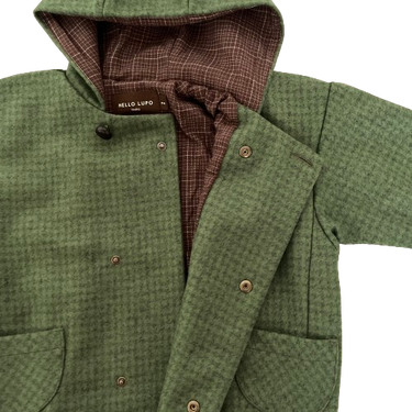 ★30%OFF★2024AW★Hello Lupo ハロールポ M Capuccio Coat Pine tree