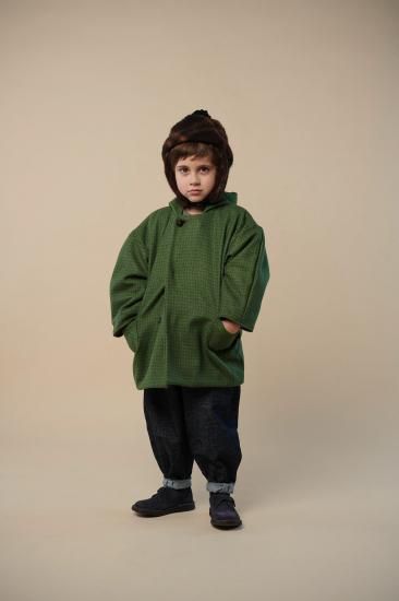 ★30%OFF★2024AW★Hello Lupo ハロールポ M Capuccio Coat Pine tree