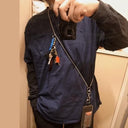 ROSETTAPRAYER SMARTPHONE SHOULDER STRAP- PLASTIC SNAP RED 145cm