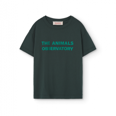 ★DROP1★BASIC★The Animals Observatory ORION KIDS T-SHIRT Deep Green DGR F24120_021_BG