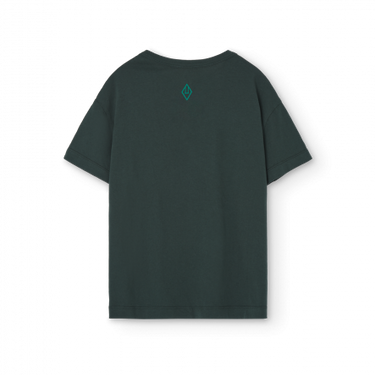 ★DROP1★BASIC★The Animals Observatory ORION KIDS T-SHIRT Deep Green DGR F24120_021_BG
