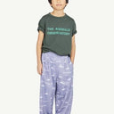 ★DROP1★BASIC★The Animals Observatory ORION KIDS T-SHIRT Deep Green DGR F24120_021_BG