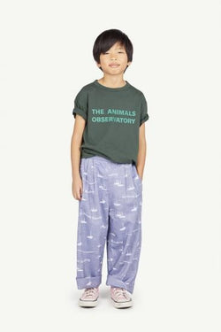 ★DROP1★BASIC★The Animals Observatory ORION KIDS T-SHIRT Deep Green DGR F24120_021_BG