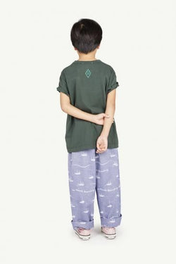 ★DROP1★BASIC★The Animals Observatory ORION KIDS T-SHIRT Deep Green DGR F24120_021_BG