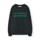 ★DROP1★BASIC★The Animals Observatory Perseus Kids Sweatshirt Deep Green DGR F24126_021_BG