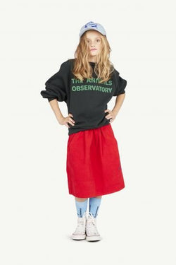 ★DROP1★BASIC★The Animals Observatory Perseus Kids Sweatshirt Deep Green DGR F24126_021_BG