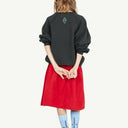 ★DROP1★BASIC★The Animals Observatory Perseus Kids Sweatshirt Deep Green DGR F24126_021_BG