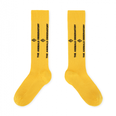 ★30%OFF★2024AW★The Animals Observatory Worm Socks Yellow YEL F24112_099_GO