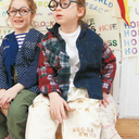 ★30%OFF★2024AW★DENIM DUNGAREE デニムダンガリー パッチワークチェックシャツ 91CZY 22480101