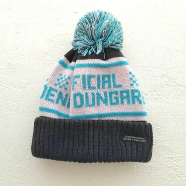 ★30%OFF★2024AW★DENIM DUNGAREE デニムダンガリー ロゴイリニット CAP 2BK 22480003