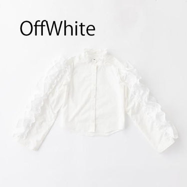 ★30%OFF★2024AW★nunuforme ヌヌフォルム ドロストスリーブシャツ OffWhite 02-nf22-523-002