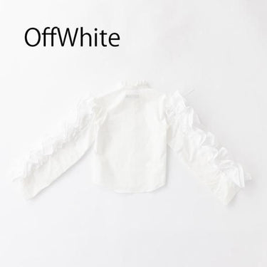 ★30%OFF★2024AW★nunuforme ヌヌフォルム ドロストスリーブシャツ OffWhite 02-nf22-523-002