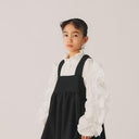 ★30%OFF★2024AW★nunuforme ヌヌフォルム ドロストスリーブシャツ OffWhite 02-nf22-523-002