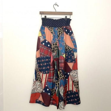 ★30%OFF★2024AW★GO TO HOLLYWOOD ゴートゥーハリウッド パッチワークキルトPT ワイド PN Ladies 4NV 32480616