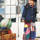 ★30%OFF★2024AW★GO TO HOLLYWOOD ゴートゥーハリウッド パッチワークキルトPT ワイド PN Ladies 4NV 32480616