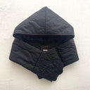 ★30%OFF★2024AW★GO TO HOLLYWOOD ゴートゥーハリウッド スカラップキルト フードツキマフラー Ladies 2BK 32480001