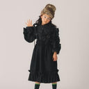 ★30%OFF★2024AW★nunuforme ヌヌフォルム ドロストスリーブシャツ Black 02-nf22-523-002