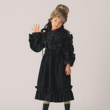 ★30%OFF★2024AW★nunuforme ヌヌフォルム ドロストスリーブシャツ Black 02-nf22-523-002