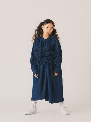 ★30%OFF★2024AW★nunuforme ヌヌフォルム ビックリボンワンピ one-Wash 29-nf22-464-016