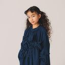 ★30%OFF★2024AW★nunuforme ヌヌフォルム ビックリボンワンピ one-Wash 29-nf22-464-016