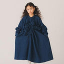 ★30%OFF★2024AW★nunuforme ヌヌフォルム ビックリボンワンピ one-Wash 29-nf22-464-016