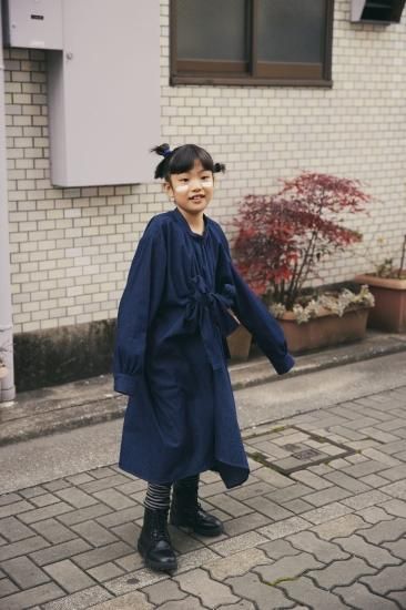 ★30%OFF★2024AW★nunuforme ヌヌフォルム ビックリボンワンピ one-Wash 29-nf22-464-016